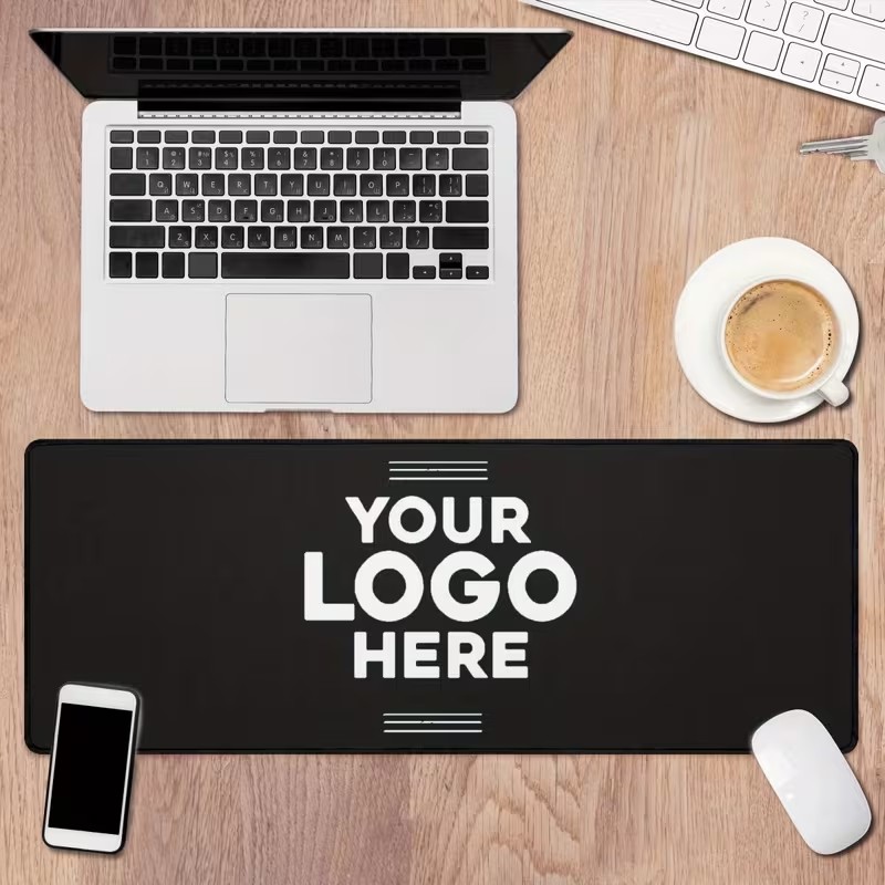 Laptop Mouse - ออกแบบโลโก้ของคุณเองบนแผ่นรองเมาส์ หนา 2 มม. เหมาะสำหรับใช้ในสำนักงาน แล็ปท็อป