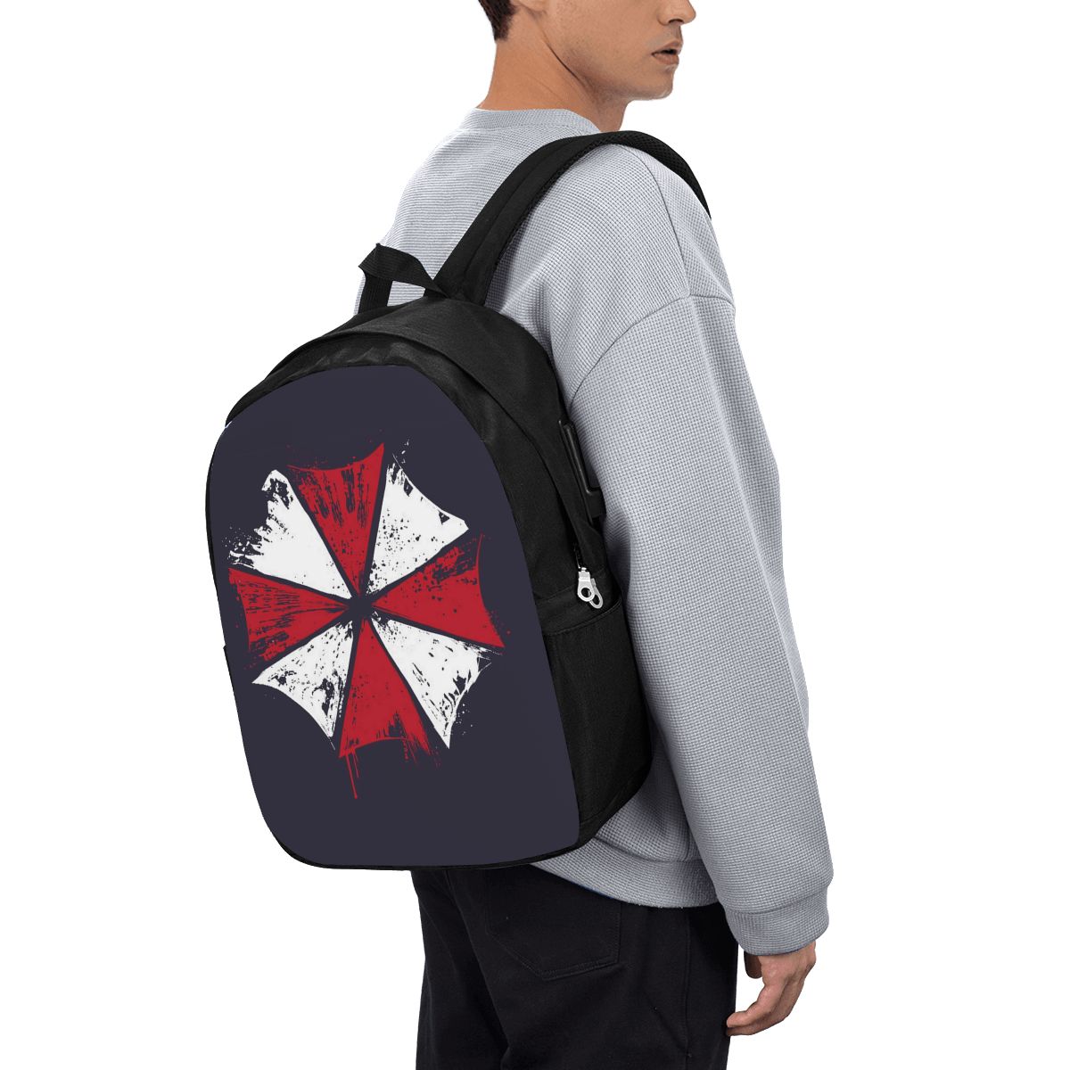 Laptop Bag - Movie Game Corporation ร่ม กระเป๋าเป้สะพายหลัง กระเป๋าใส่โน๊ตบุ๊ค