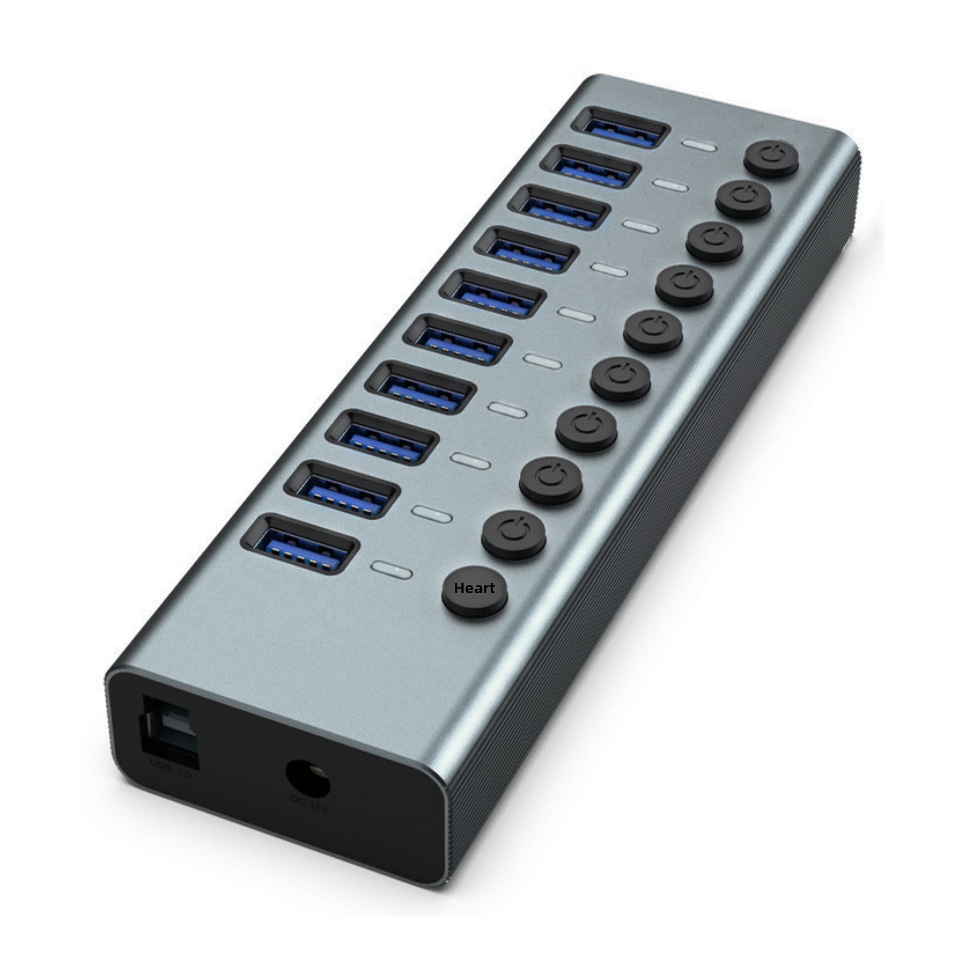 Usb Hub - ฮับ USB 3.0 พร้อมพอร์ต 10 ช่อง