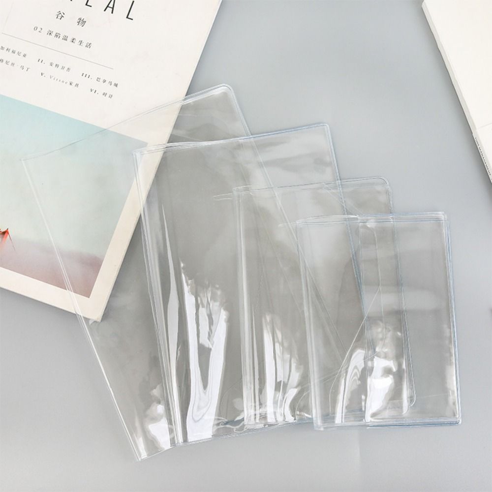 Laptop Sleeve - ปลอกป้องกันสมุดบันทึก A5/A6 แบบทนทาน PVC กันน้ำ ปกสมุดภาพโปร่งใส