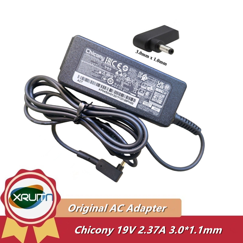 Laptop Charger - อะแดปเตอร์ชาร์จแล็ปท็อปแท้ 19V 2.37A 45W สำหรับ Acer
