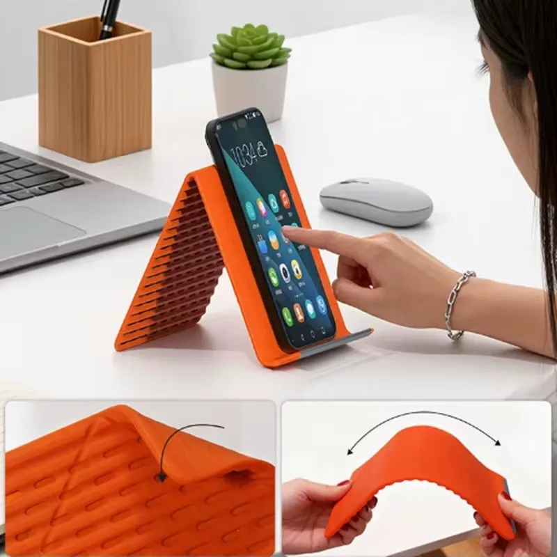 ขาตั้งโทรศัพท์ซิลิโคนแบบยืดหยุ - Laptop Stand บทวิจารณ์และราคา