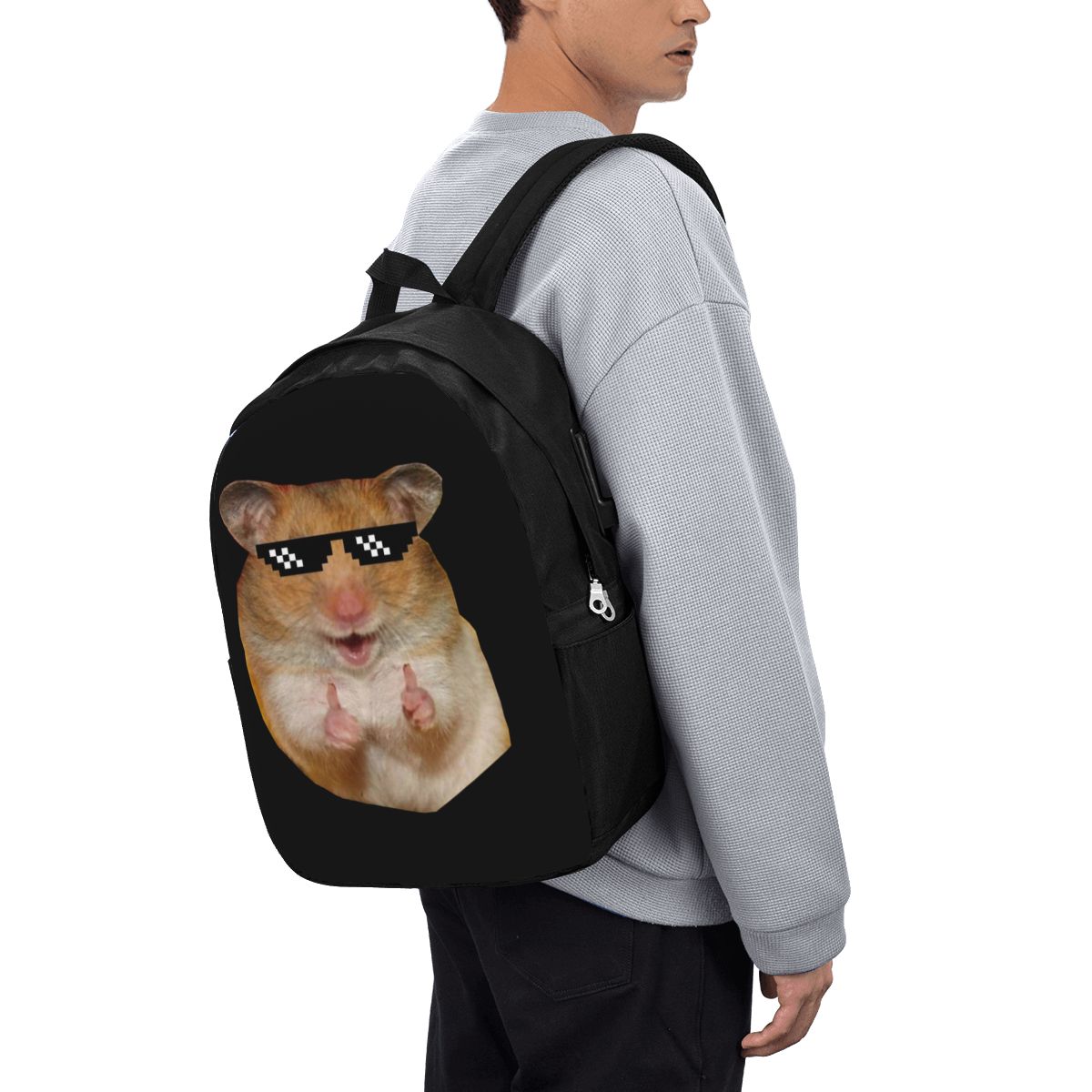 กระเป๋าเป้สะพายหลังลายหนูแฮมสเ - Laptop Bag บทวิจารณ์และราคา