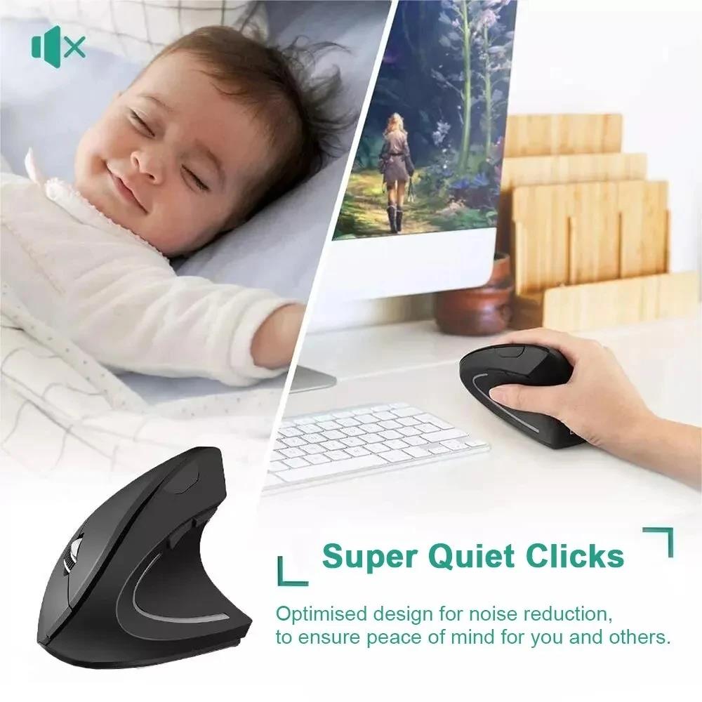 เมาส์แนวตั้งเมาส์ตามหลักสรีรศา - Laptop Mouse บทวิจารณ์และราคา
