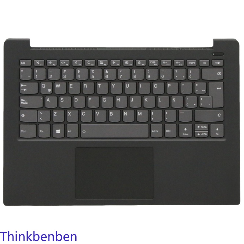 LAS ละตินสเปนแป้นพิมพ์สีดําด้า - Keyboard Cover บทวิจารณ์และราคา