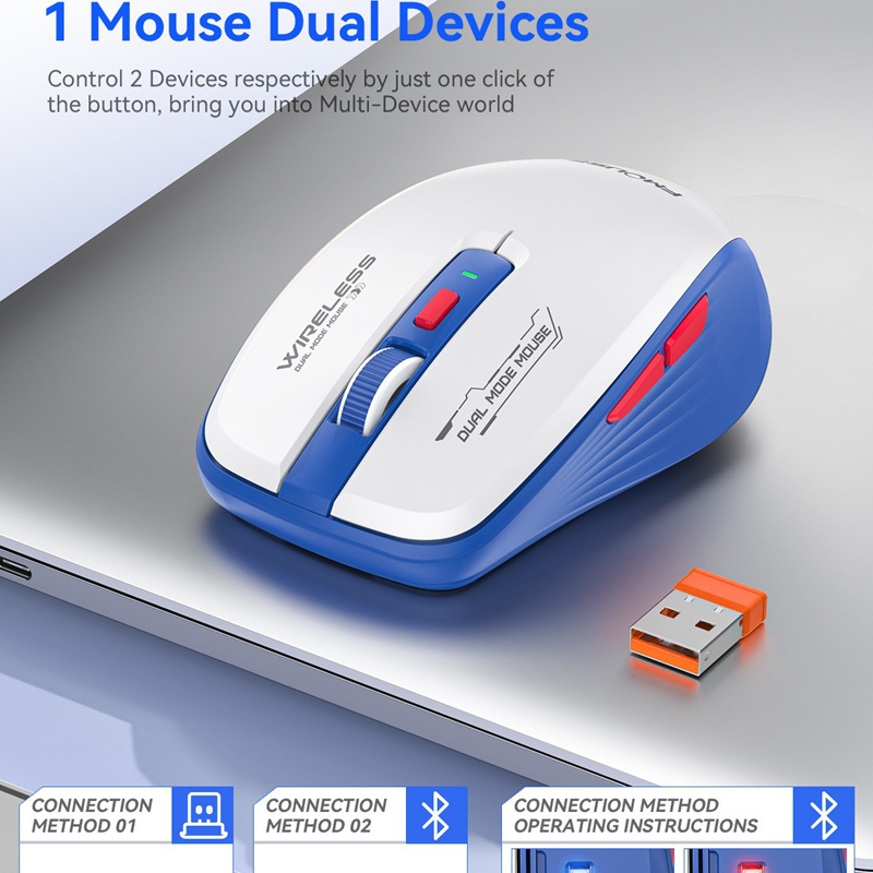 M303L เมาส์ไร้สายบลูทูธ 2.4G โ - Laptop Mouse บทวิจารณ์และราคา