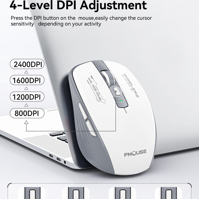 M303L เมาส์ไร้สายบลูทูธ 2.4G โ - Laptop Mouse บทวิจารณ์และราคา