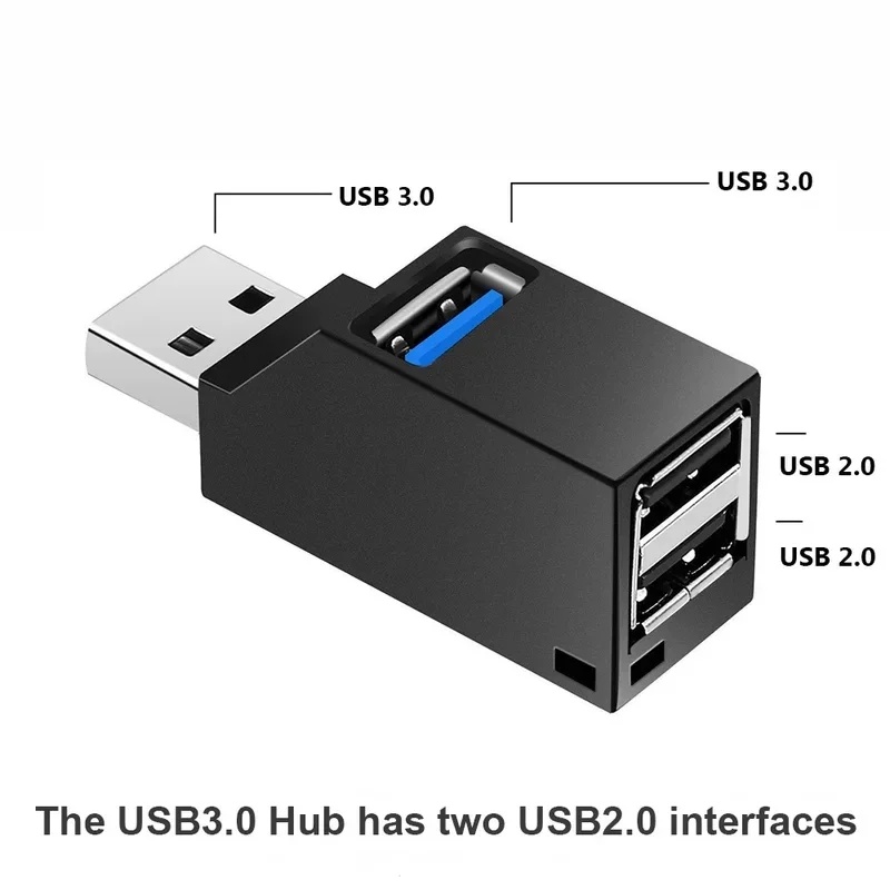 อะแดปเตอร์ 1-4 ชิ้น กล่องขยายพ - Usb Hub บทวิจารณ์และราคา