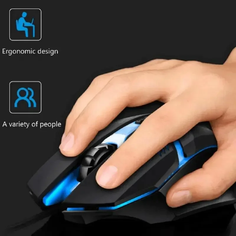 เมาส์เกมมิ่งแบบมีสาย USB สำหรั - Laptop Mouse บทวิจารณ์และราคา