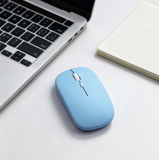 เมาส์ไร้สาย HTMCK ที่รองรับบลู - Laptop Mouse บทวิจารณ์และราคา