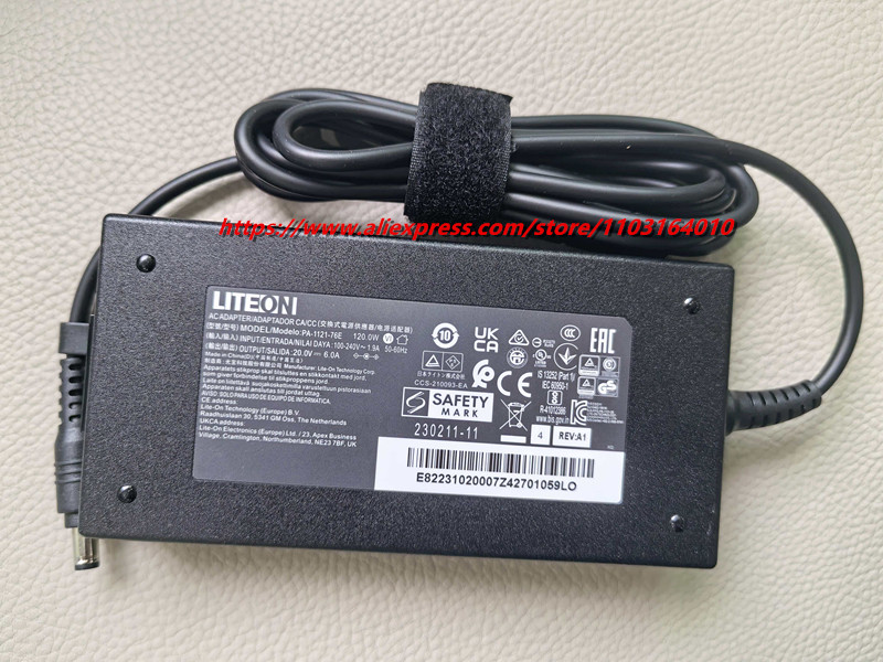 อะแดปเตอร์ AC 20V 6A รุ่น PA-1 - Laptop Charger บทวิจารณ์และราคา