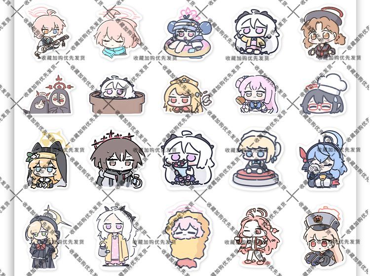 สติกเกอร์อนิเมะ Blue Archive โ - Laptop Original Accessories บทวิจารณ์และราคา