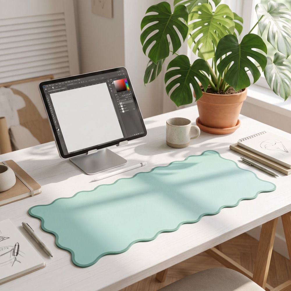 แผ่นรองโต๊ะหนัง PU แบบนุ่ม ไม่ - Keyboard Cover บทวิจารณ์และราคา