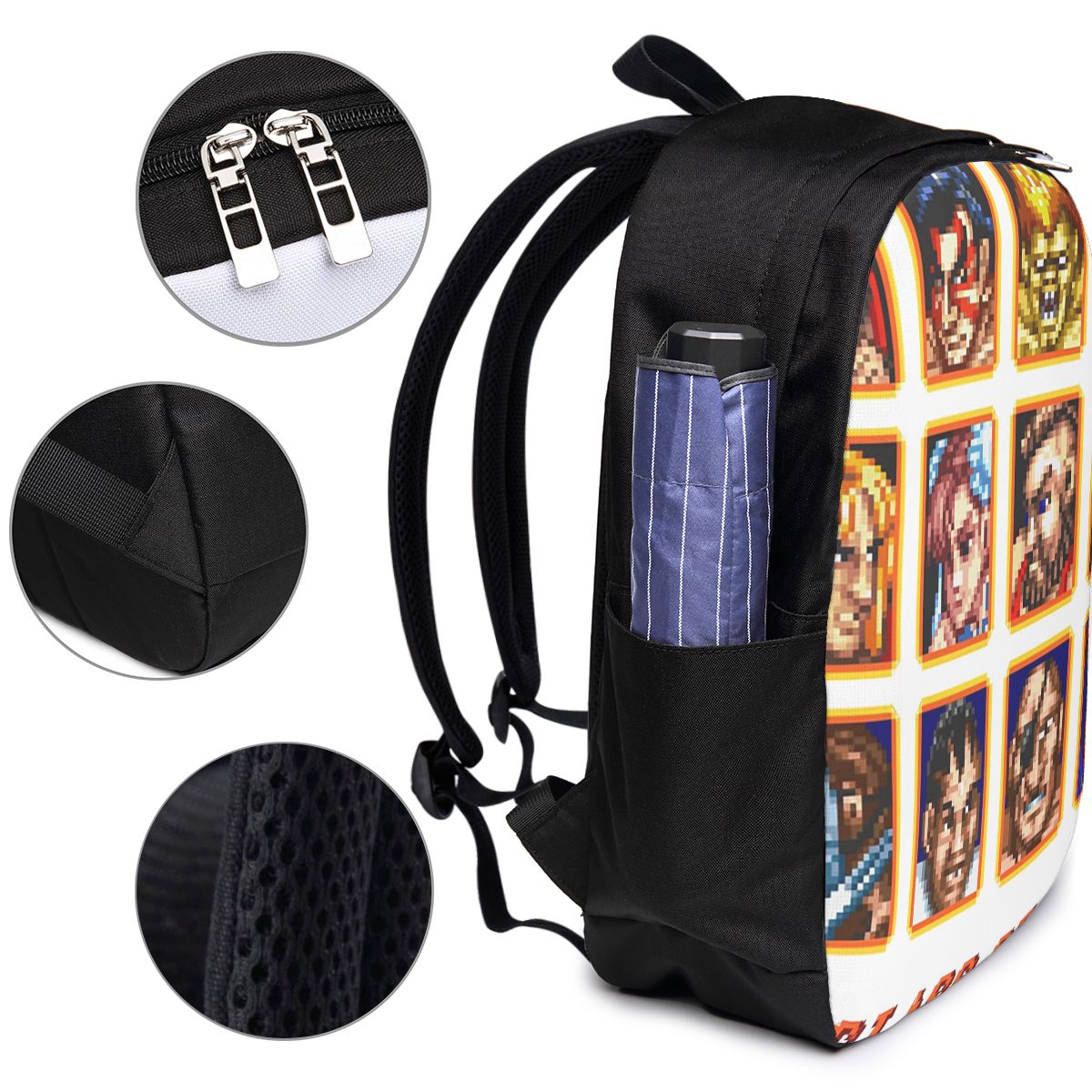 กระเป๋าเป้สะพายหลังลาย Defeate - Laptop Bag บทวิจารณ์และราคา