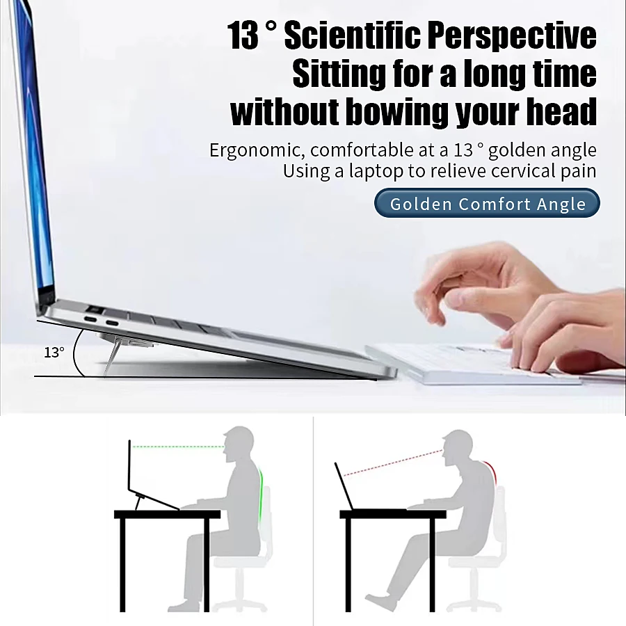 ขาตั้งแล็ปท็อปแบบพกพาขนาดเล็ก  - Laptop Stand บทวิจารณ์และราคา