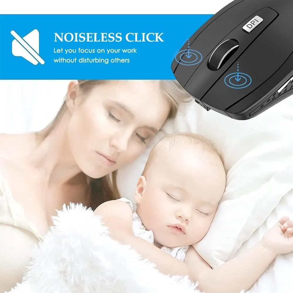 เมาส์ไร้สาย 2.4G เมาส์ตามหลักส - Laptop Mouse บทวิจารณ์และราคา