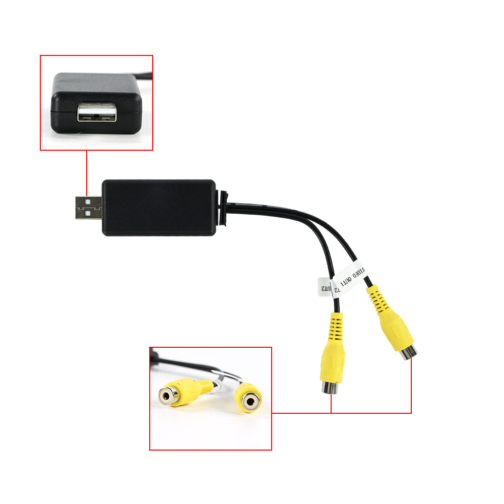 USB To CVBS RCA วิดีโอเอาต์พุต - Hdmi Cable บทวิจารณ์และราคา