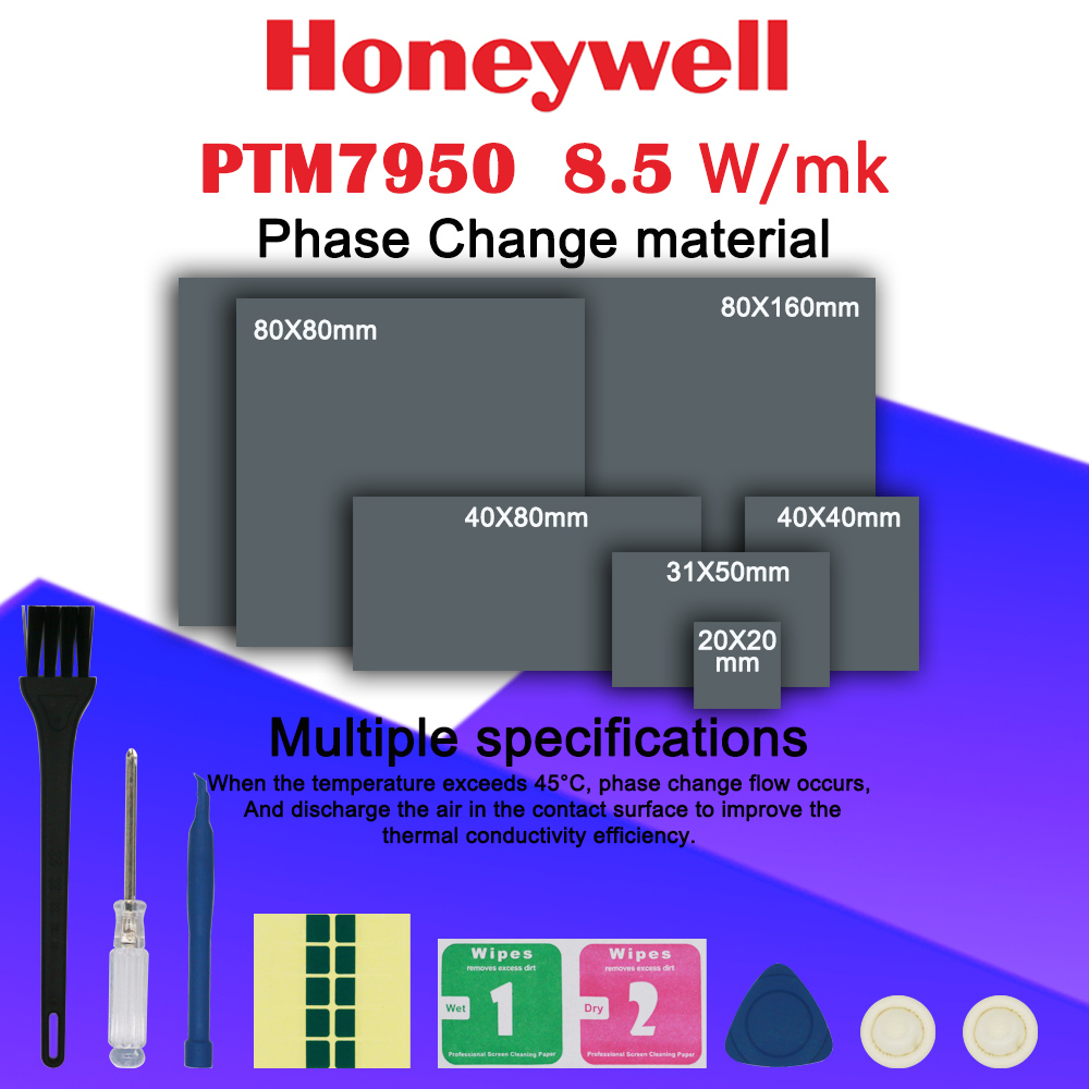 แผ่นเปลี่ยนเฟส Honeywell PTM79 - Laptop Cooling Pad บทวิจารณ์และราคา