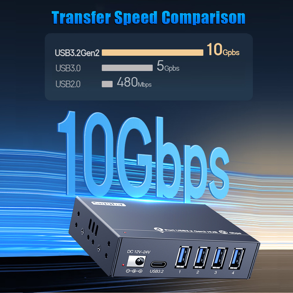 ฮับ USB 3.0 4 พอร์ต รุ่น A-4U3 - Usb Hub บทวิจารณ์และราคา