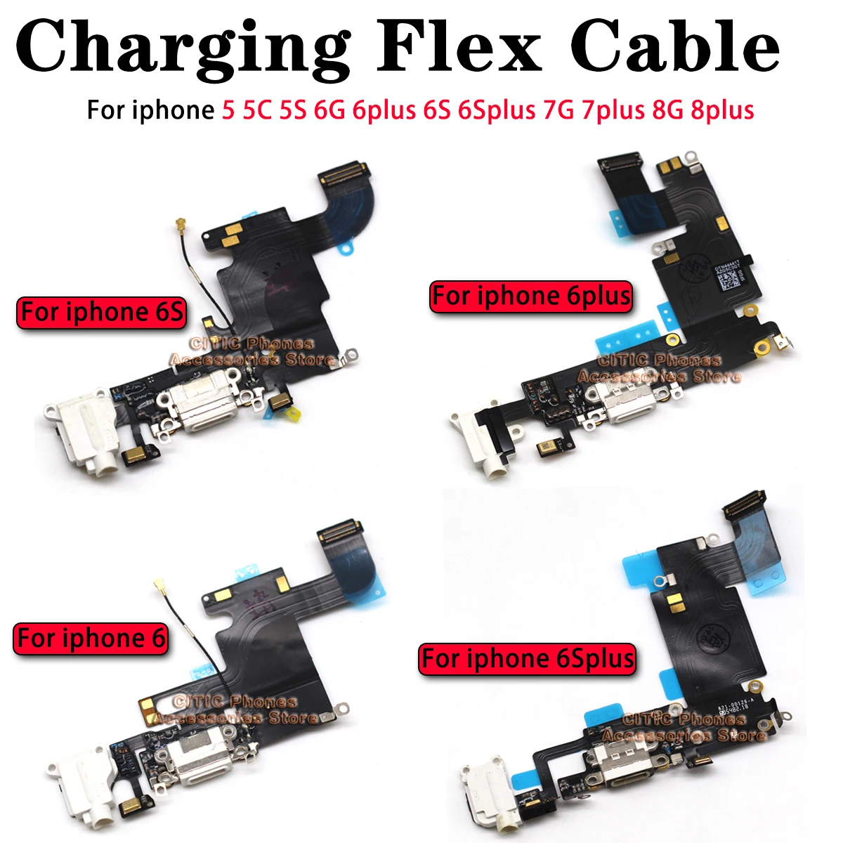 5pcs สําหรับ iPhone 6 6S 7 8 P - Usb C Hub บทวิจารณ์และราคา