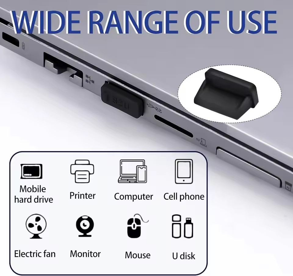 ปลั๊กกันฝุ่นสำหรับพอร์ตชาร์จ U - Usb Hub บทวิจารณ์และราคา