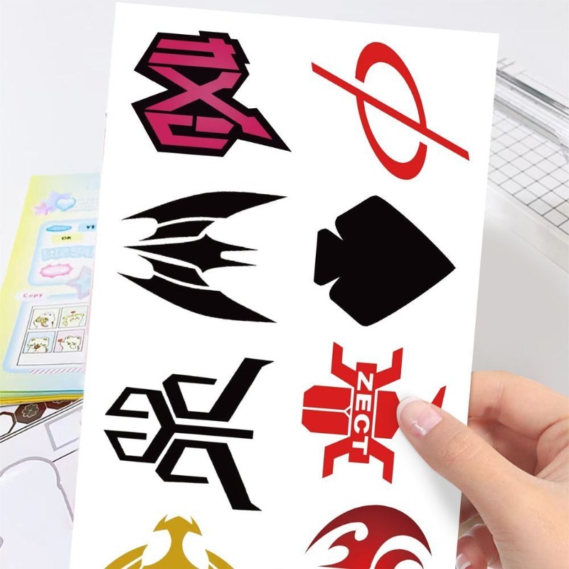 60 แผ่นสติกเกอร์โลโก้คาเมนไรเด - Laptop Original Accessories บทวิจารณ์และราคา