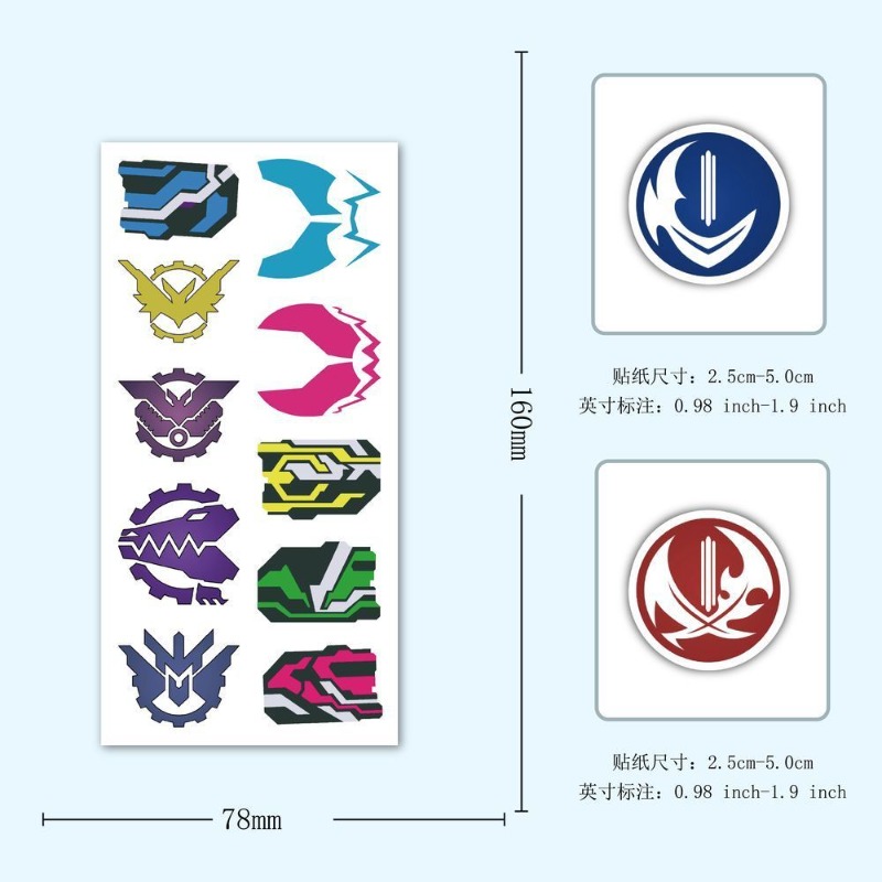 60 แผ่นสติกเกอร์โลโก้คาเมนไรเด - Laptop Original Accessories บทวิจารณ์และราคา